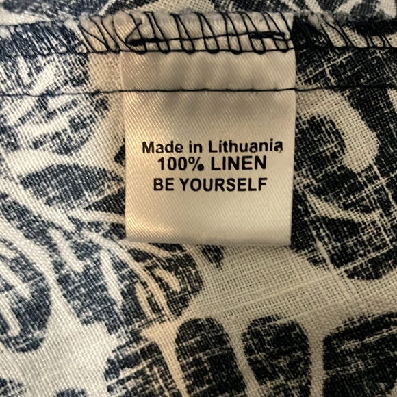 FLAX LINEN, size large. - Picture 8 of 14